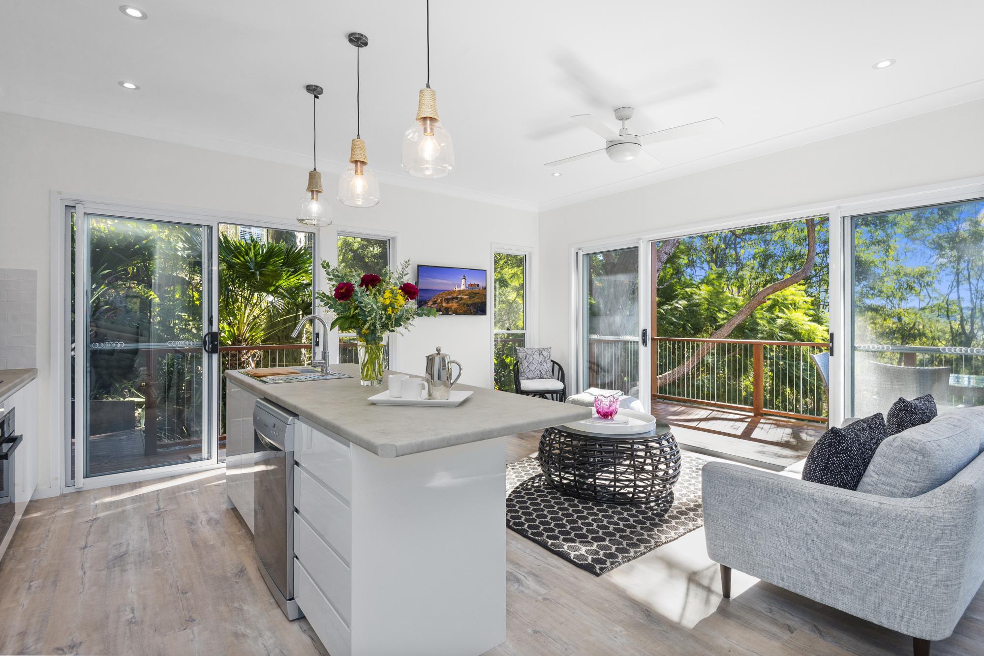 Avalon Kitchen Living Room angle